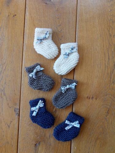 Réalisations de l'Atelier Rosáfil - chaussettes